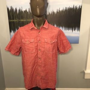 Woolrich Short Sleeve Button Down Shirt